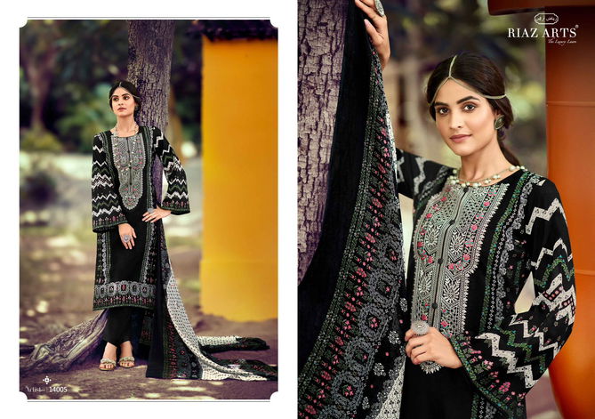 The Artist Vol 3 By Riaz Arts Lawn Karachi Cotton Dress Material Wholesalers In Surat
